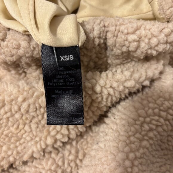 No.6 Store George Sherpa Sweatpant in Tan - XS/S - Picture 4 of 13